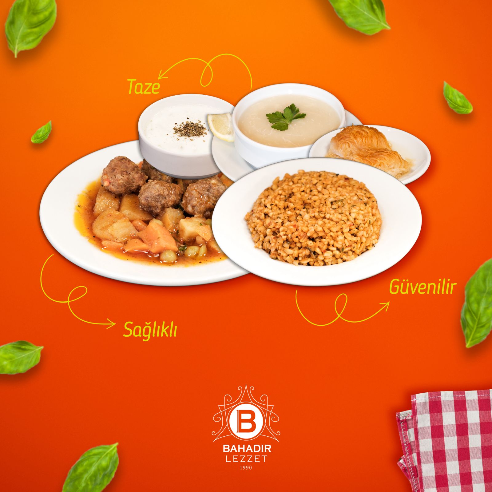 Bahadır Lezzet’in Zengin Menüsü